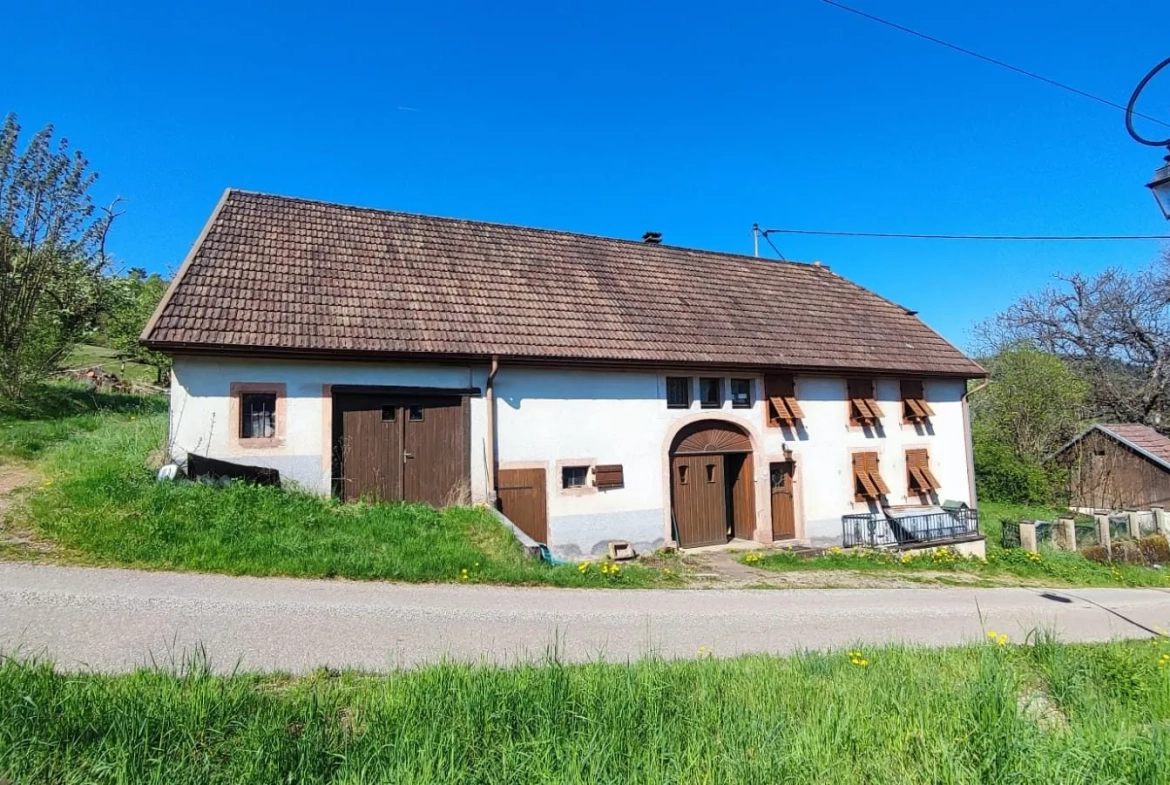 Maison de charme à Ranrupt avec grande espace et potentiel de rénovation 