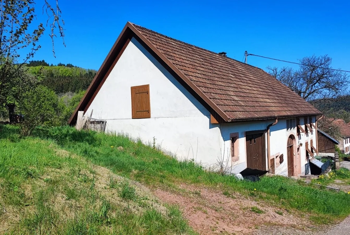 Maison de charme à Ranrupt avec grande espace et potentiel de rénovation 