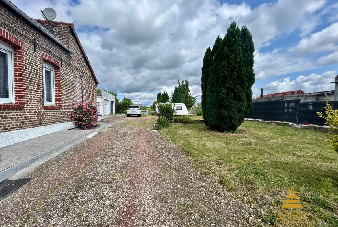 Maison à vendre à Estrun avec grand terrain et garage - Provençale et lumineuse 