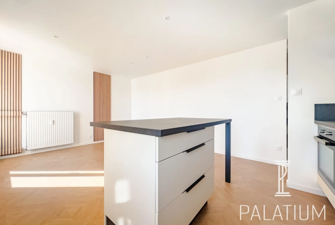 Appartement T3 rénové de 49 m² à Gap avec terrasse et cave 