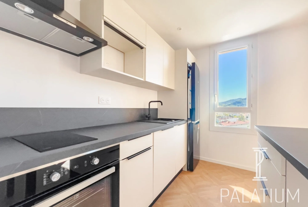 Appartement T3 rénové de 49 m² à Gap avec terrasse et cave 