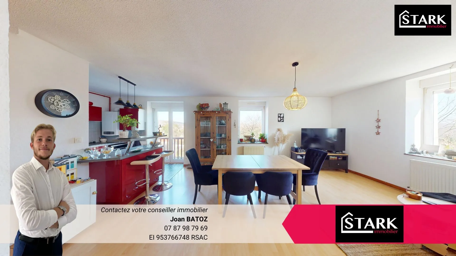Appartement lumineux de 70 m² à Héricourt dans un secteur paisible 