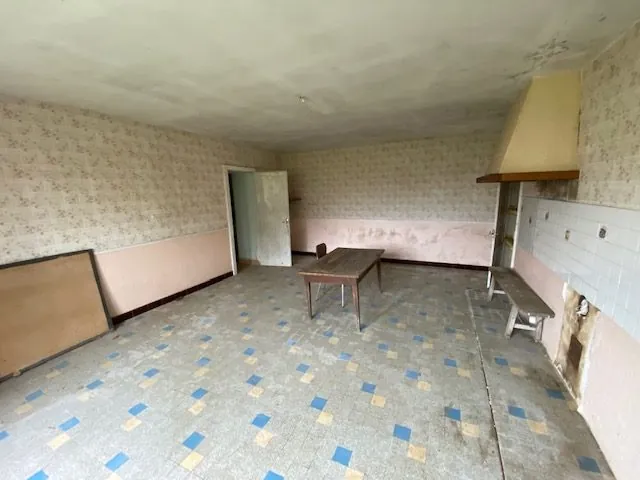Ancien corps de ferme à rénover avec dépendances et terrain à Oisseau-le-Petit 