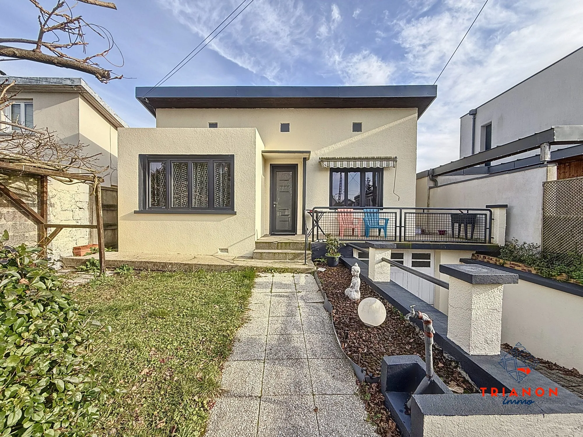Maison de Plain-Pied à Sotteville-lès-Rouen avec Jardin et Chauffage Moderne 