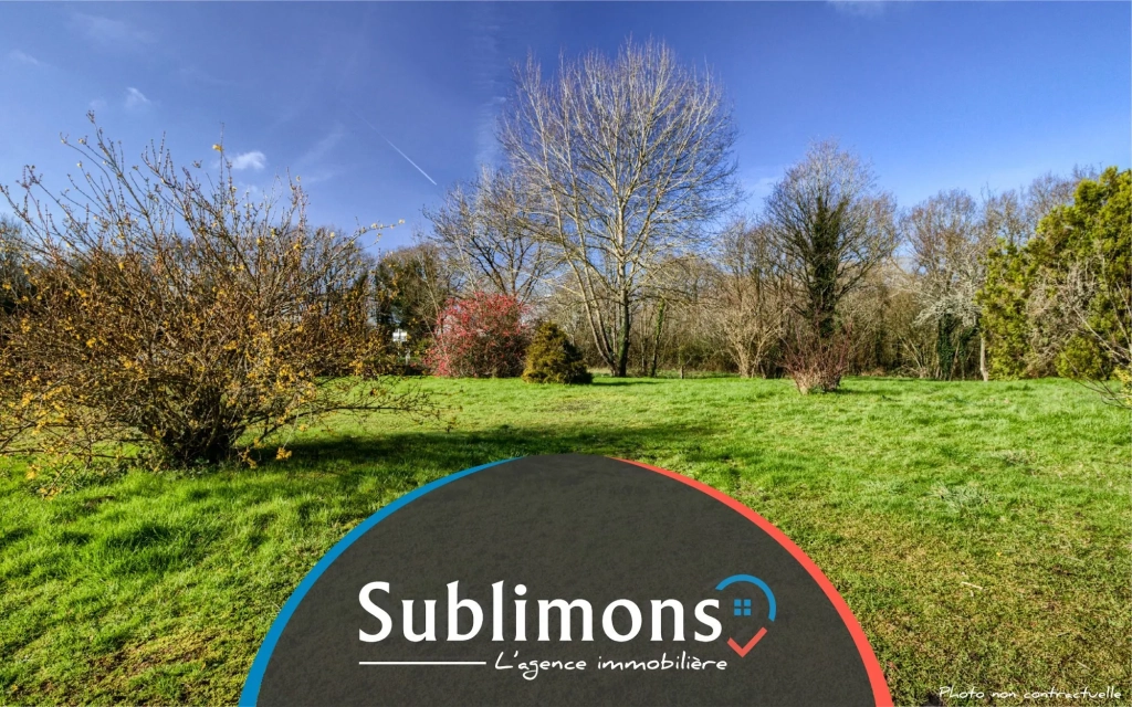 Terrain constructible de 401 m² à vendre à Theix-Noyalo, exposé sud