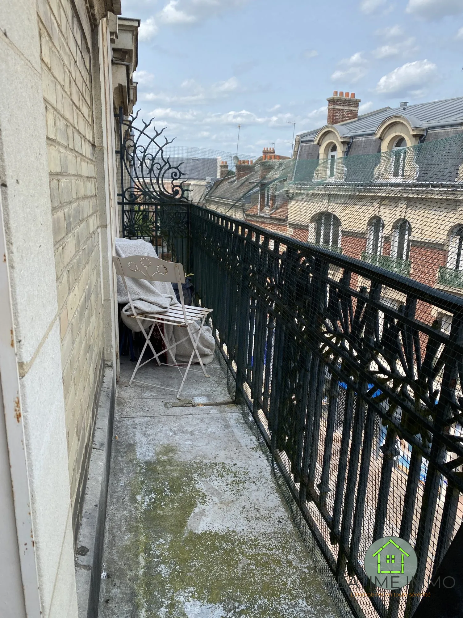 Appartement à vendre à Noyon, 2 chambres, balcon, locatif, charmant et lumineux 