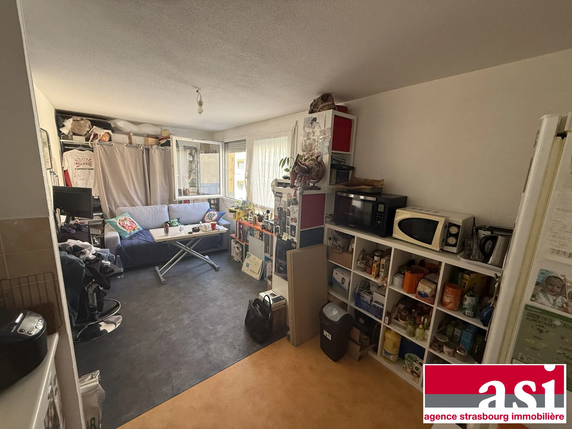Studio à vendre à Strasbourg – 23,53 m², idéal investissement 