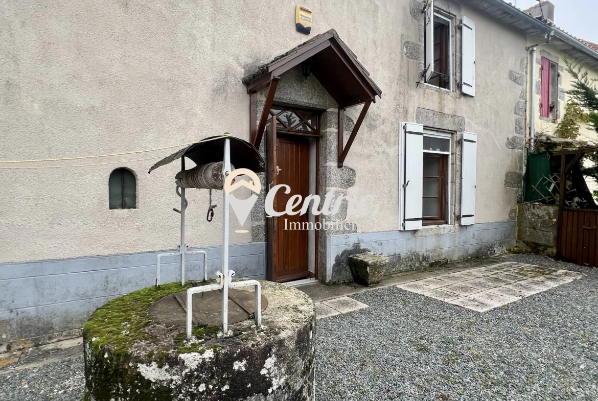 Maison de Bourg en Pierre avec Terrain à Neuvy-Bouin - Opportunité à 70 000 € 