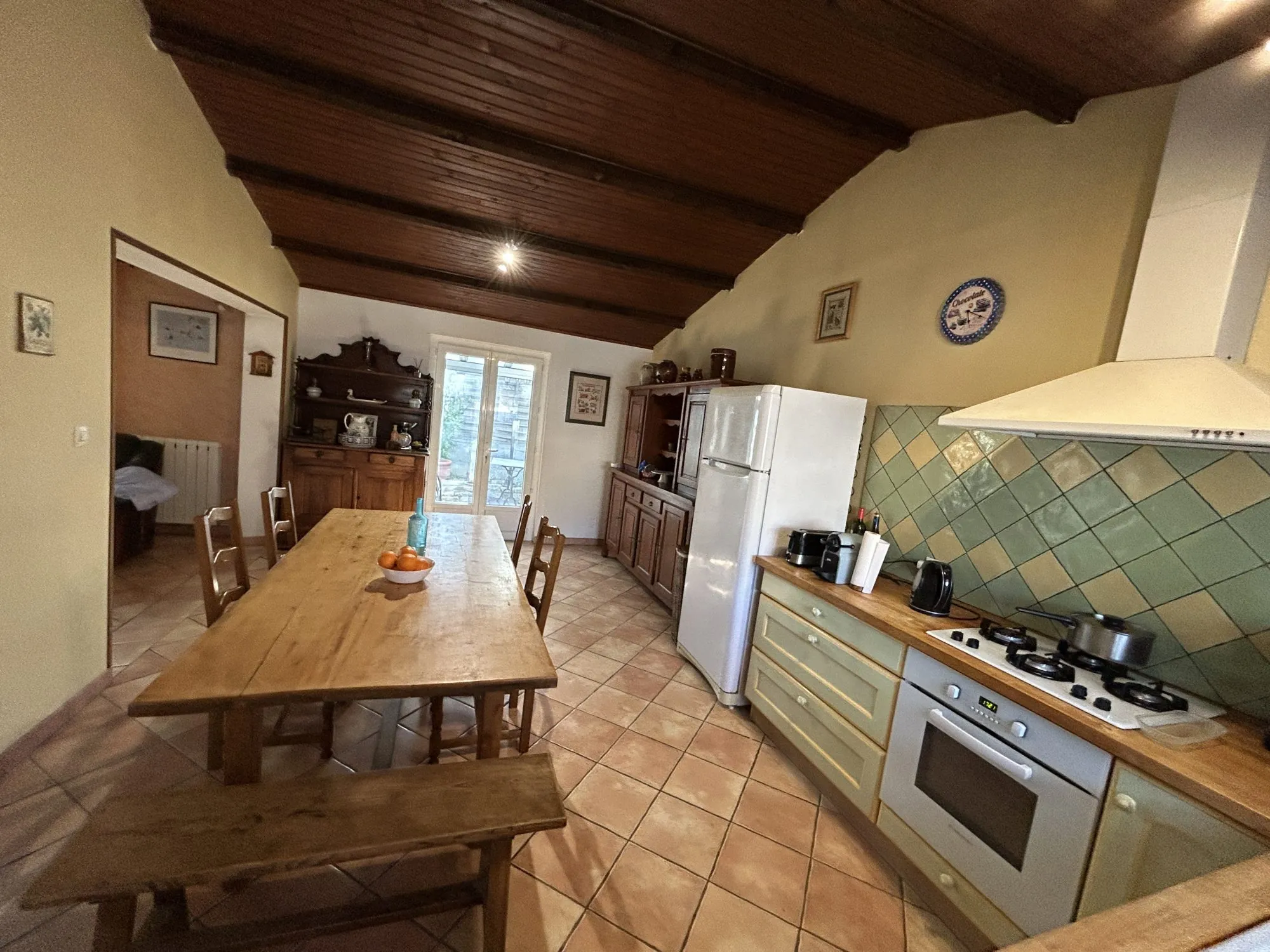 Vente maison avec jardin, dépendance et vue sur Limoux 