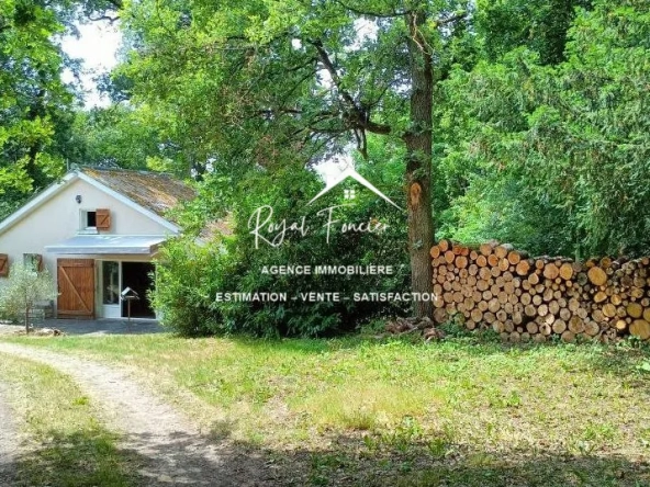Maison individuelle de 45 m2 avec dépendances  Maison ancienne de 45 m² à Châtellerault avec grand terrain, idéal pour vivre au calme