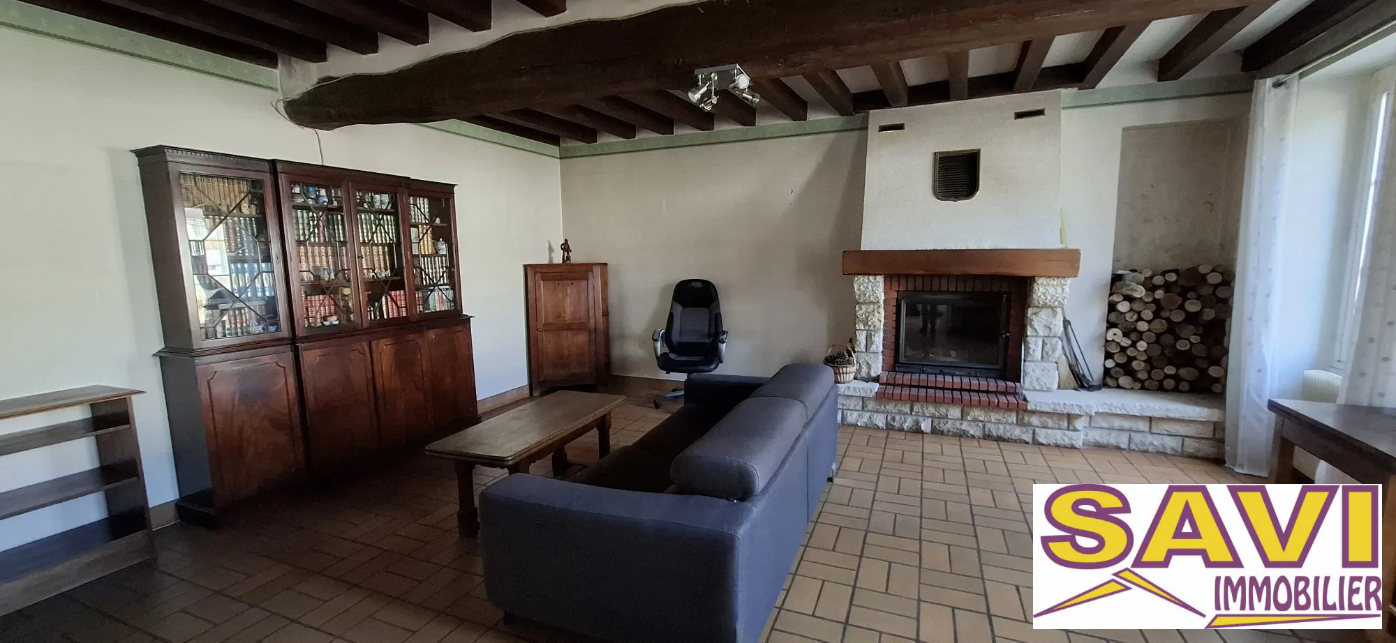 Maison de bourg avec 5 chambres et jardin à Bransles (77) 