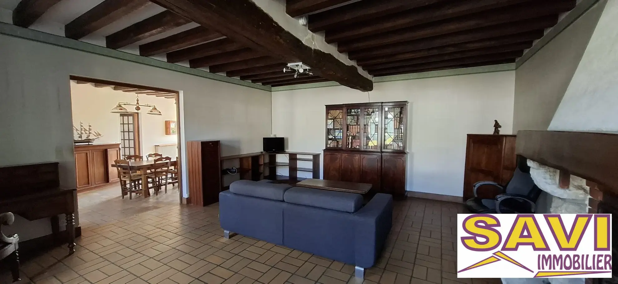 Maison de bourg avec 5 chambres et jardin à Bransles (77) 