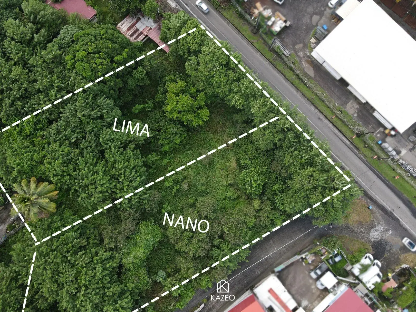 Terrain Lima à Saint-Pierre, 1500 m² - Idéal pour projet immobilier en Martinique 