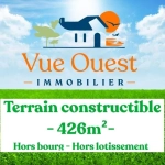 Terrain constructible à vendre à Plouhinec de 426 m² en impasse calme