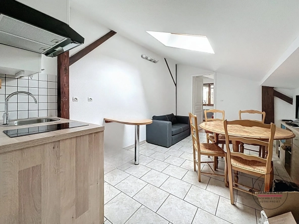 Appartement lumineux de 24,80 m² à Obernai, idéal investissement locatif