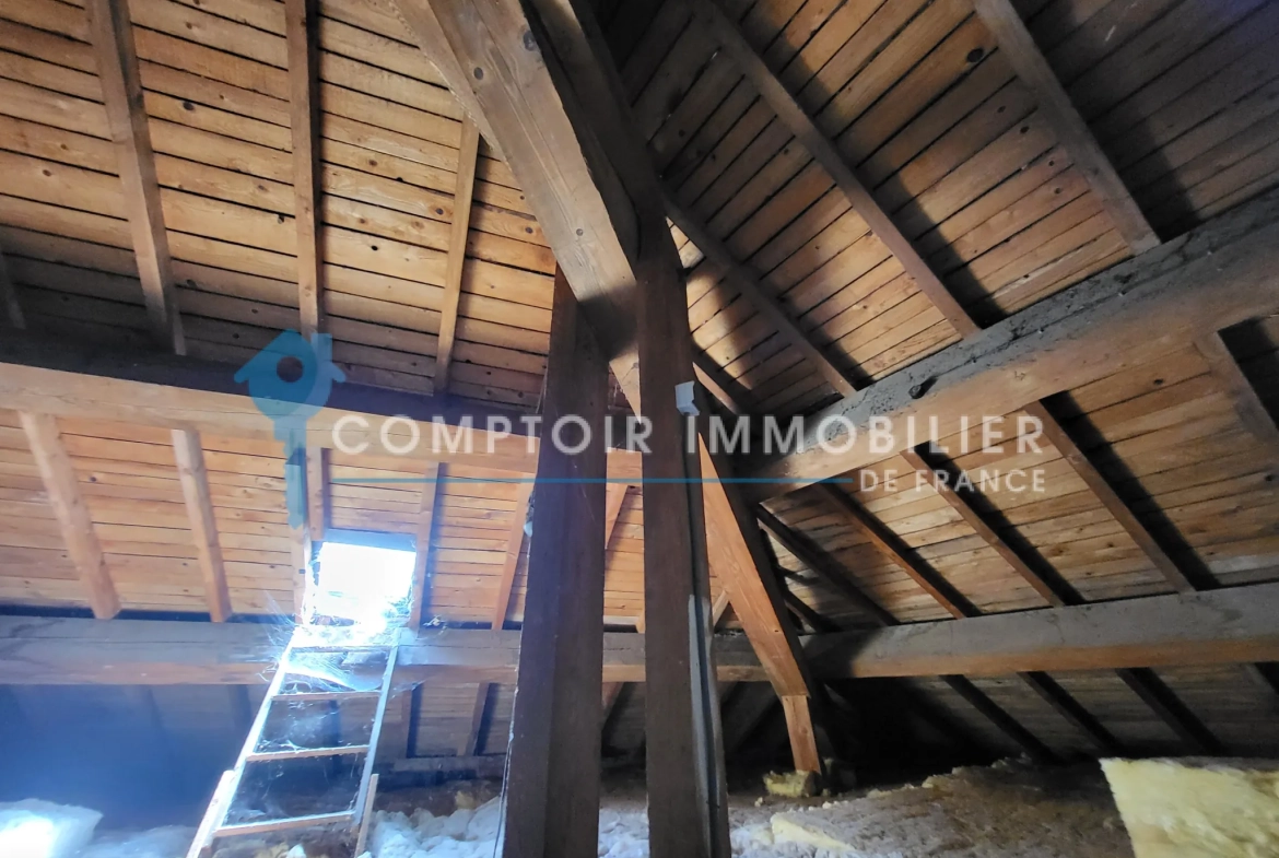 Maison de village T5 de 99 m² en Ardèche, ambiance nature et tranquillité 