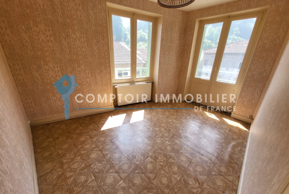 Maison de village T5 de 99 m² en Ardèche, ambiance nature et tranquillité 