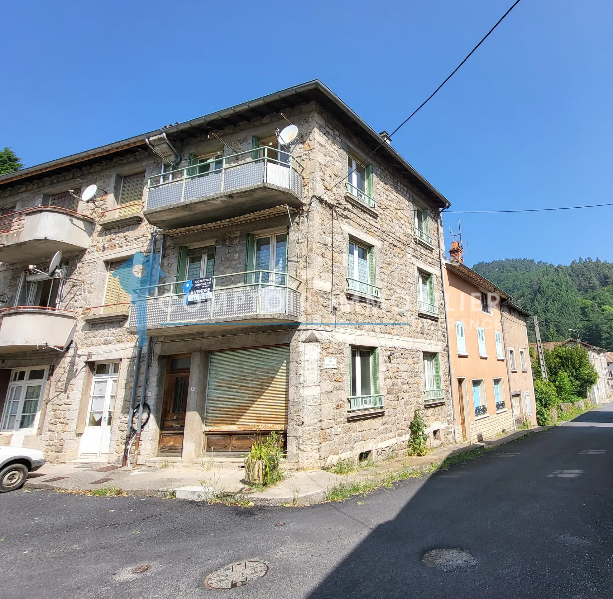 Maison de village T5 de 99 m² en Ardèche, ambiance nature et tranquillité 