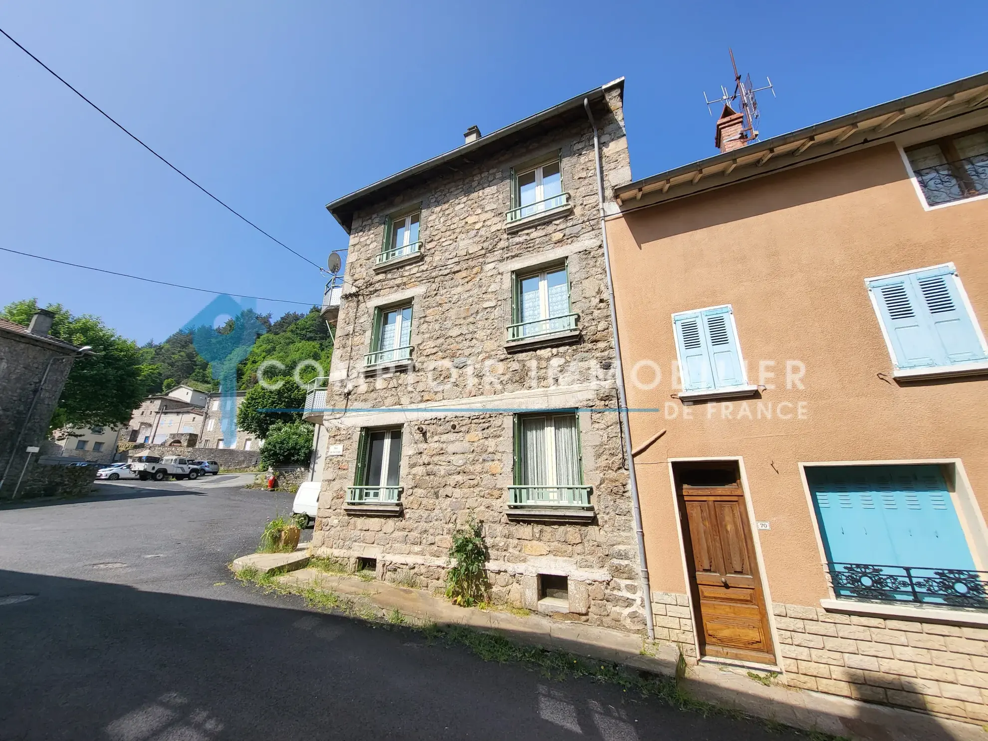 Maison de village T5 de 99 m² en Ardèche, ambiance nature et tranquillité 
