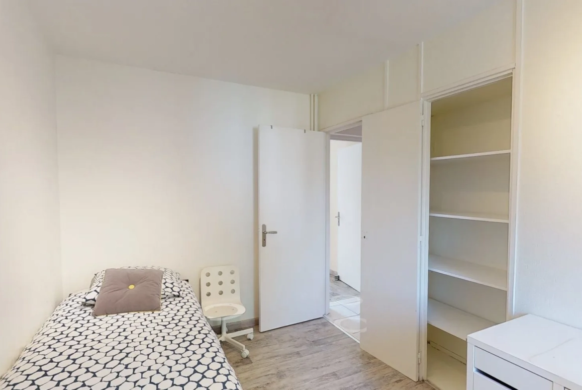 Appartement rénové de 72 m² à Mulhouse Bel-Air avec 3 chambres 
