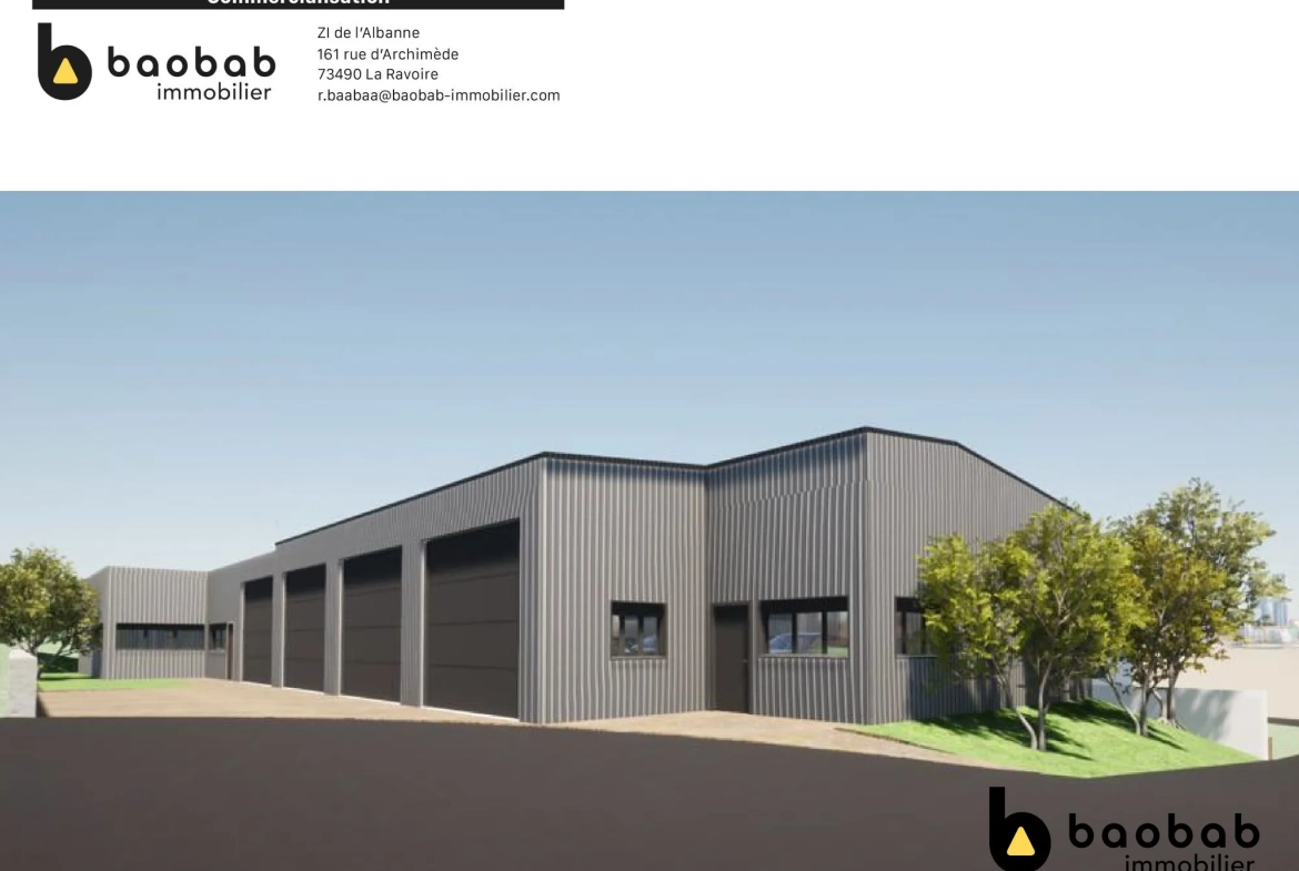 Local d'activité neuf à vendre à Sonnaz - Opportunité pour artisans 