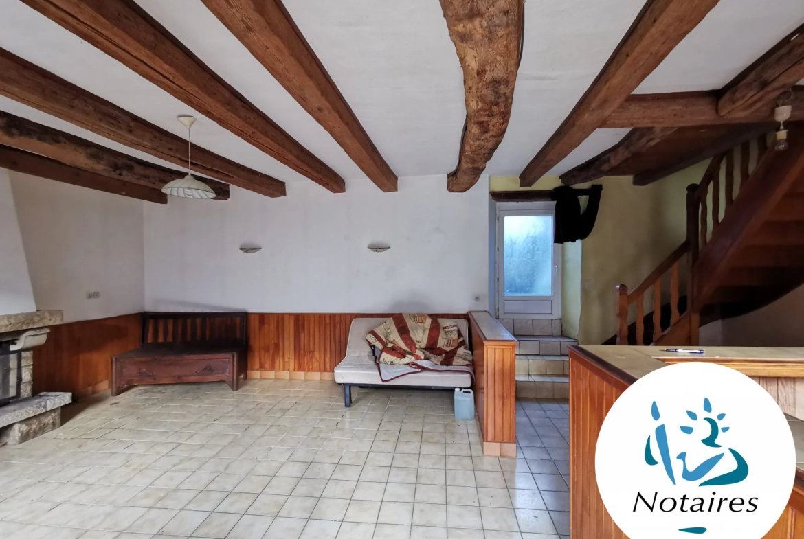 Maison à vendre à Langoat - Opportunité de rénovation en cœur de bourg 