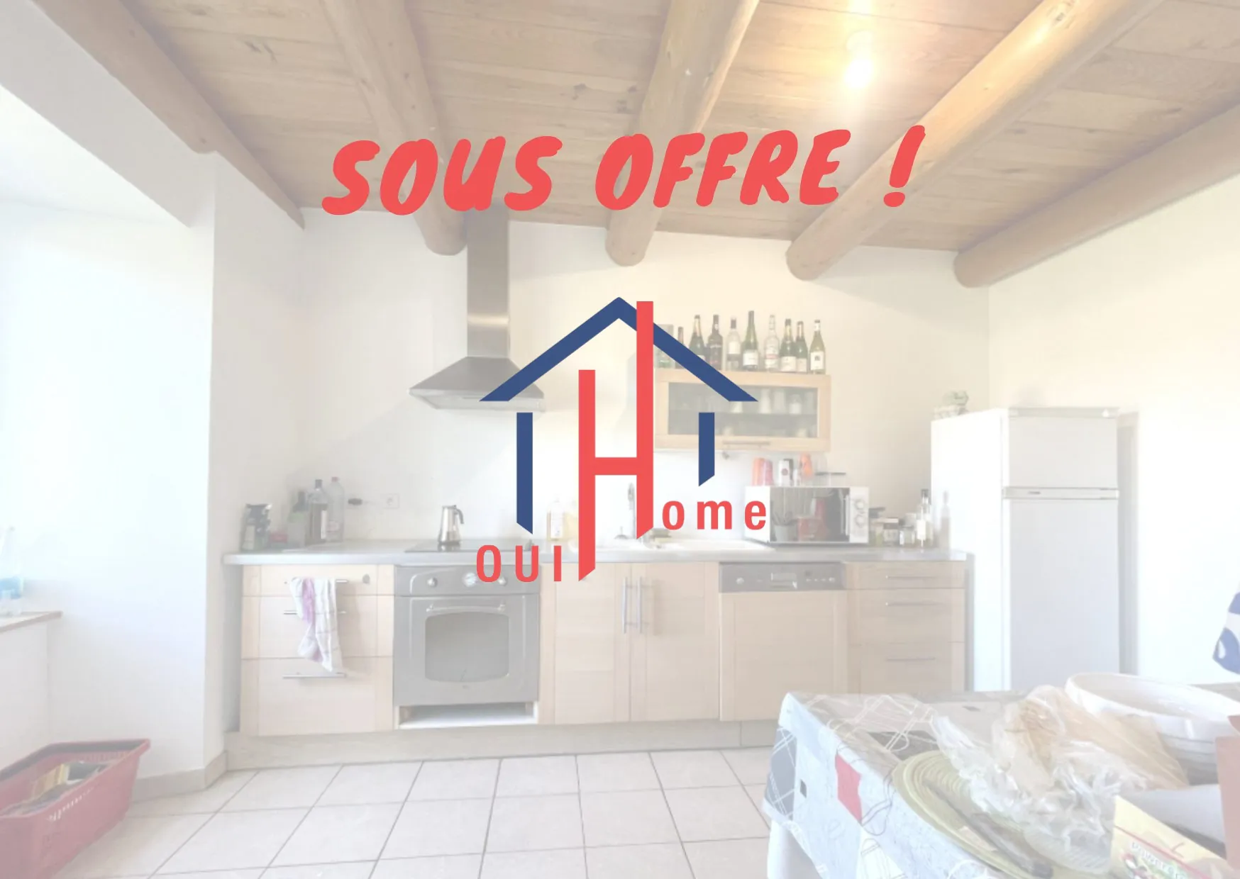 Appartement T4 avec terrasse, terrain et cave à Mazet-Saint-Voy 