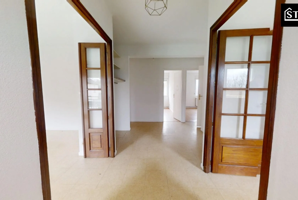 A vendre appartement 87 m² à Luxeuil-les-Bains – Résidence sécurisée 