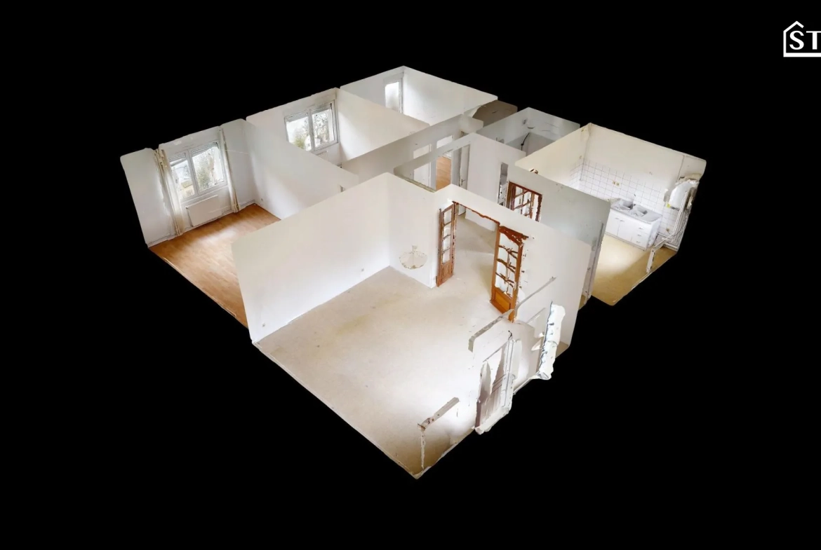 A vendre appartement 87 m² à Luxeuil-les-Bains – Résidence sécurisée 