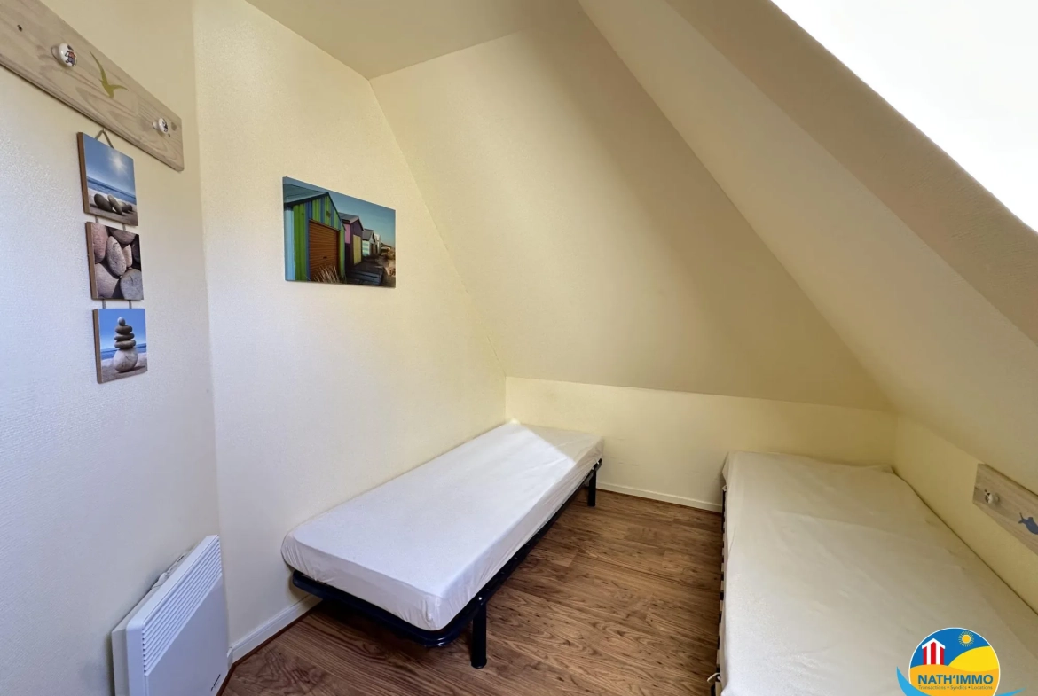 Maison 3 pièces de 31 m² à Fort-Mahon-Plage, proche plage 