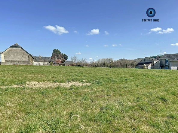 Terrain constructible de 1800 m² à Sadroc, proche Brive
