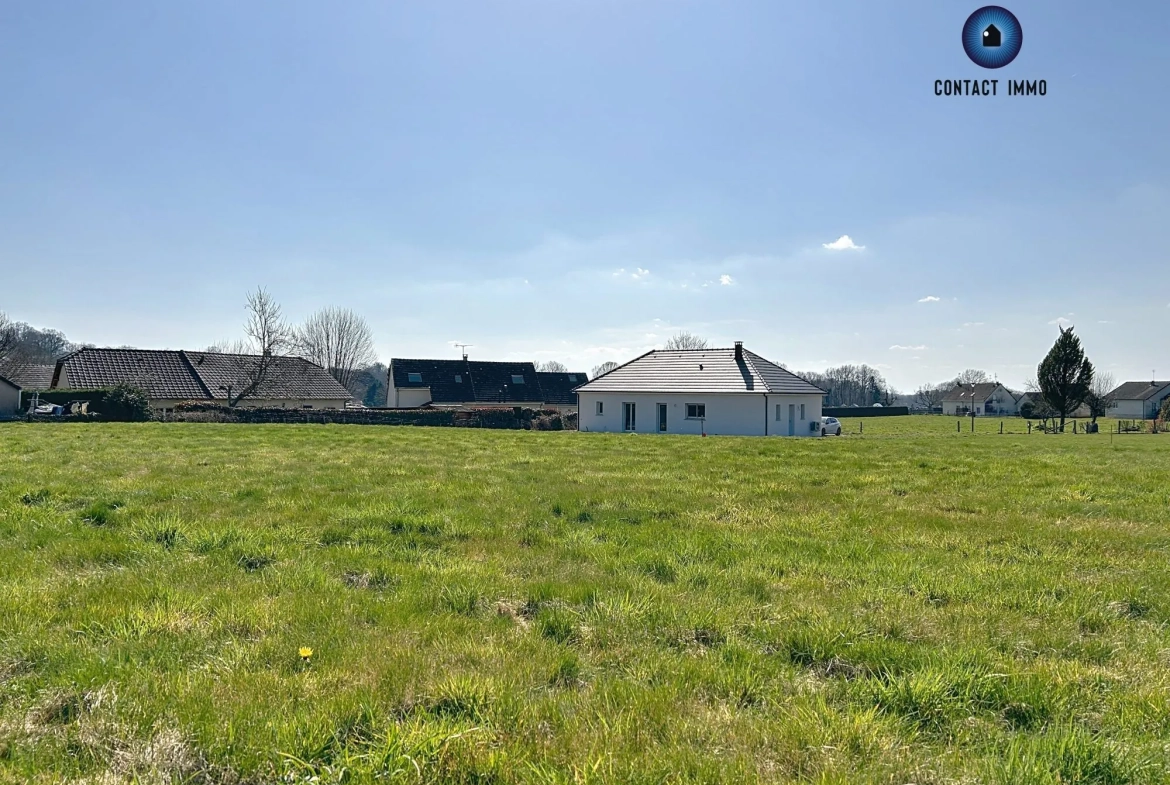 Terrain constructible de 1800 m² à Sadroc, proche Brive 