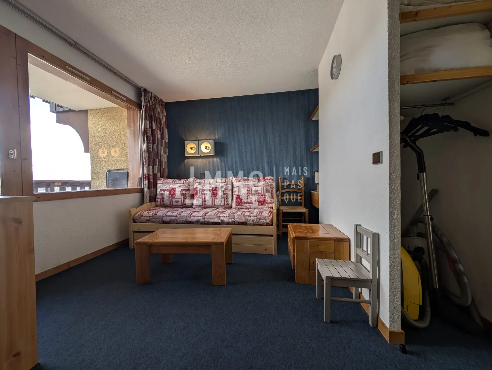 Studio de 26,68 m² aux Coches, Vue Mont-Blanc, Proximité Pistes - La Plagne 