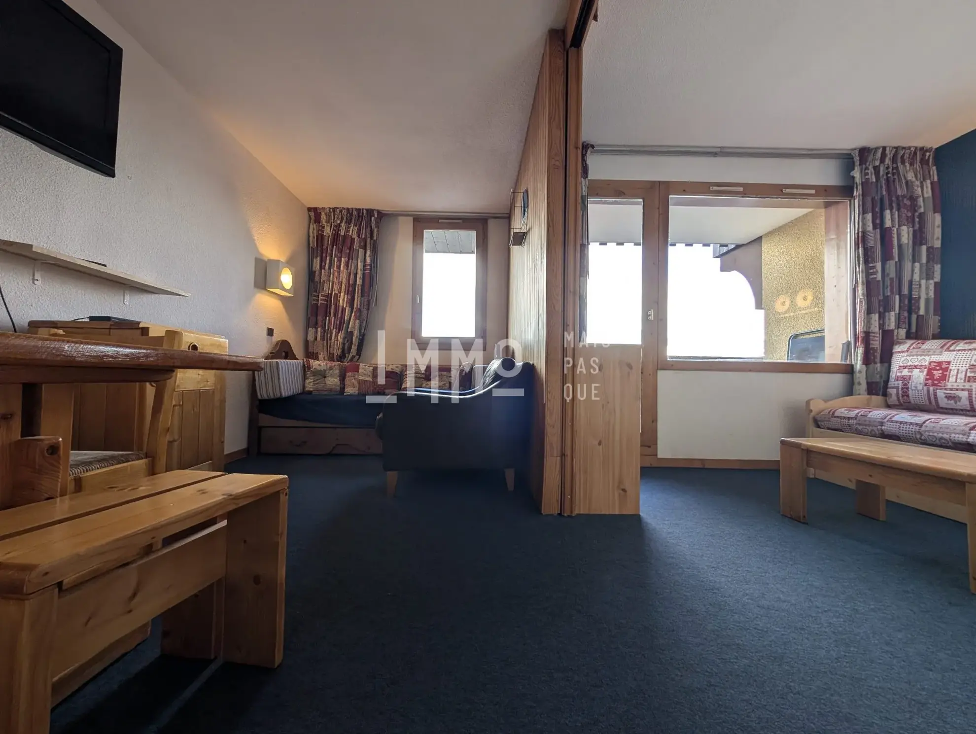 Studio de 26,68 m² aux Coches, Vue Mont-Blanc, Proximité Pistes - La Plagne 
