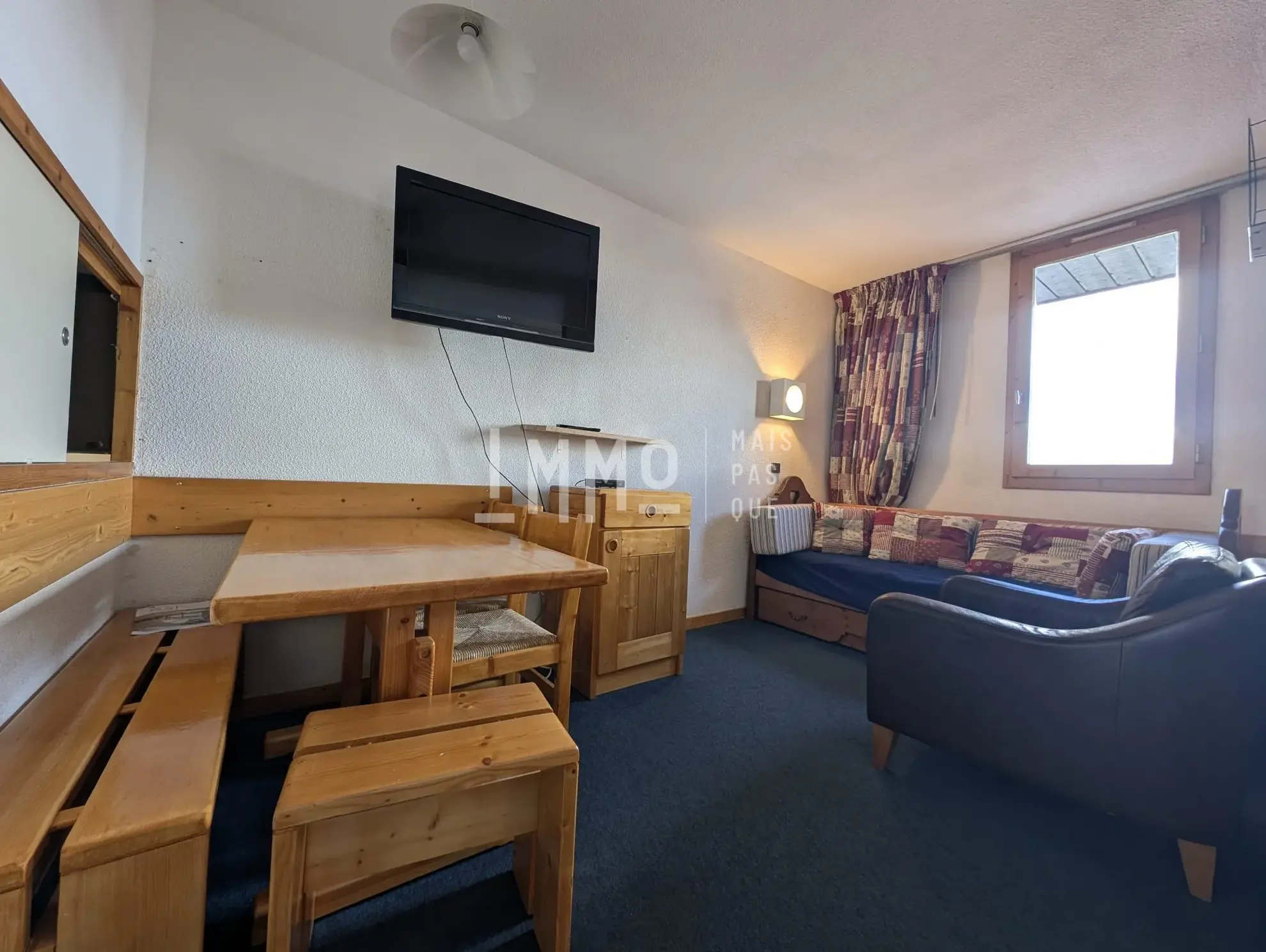 Studio de 26,68 m² aux Coches, Vue Mont-Blanc, Proximité Pistes - La Plagne 