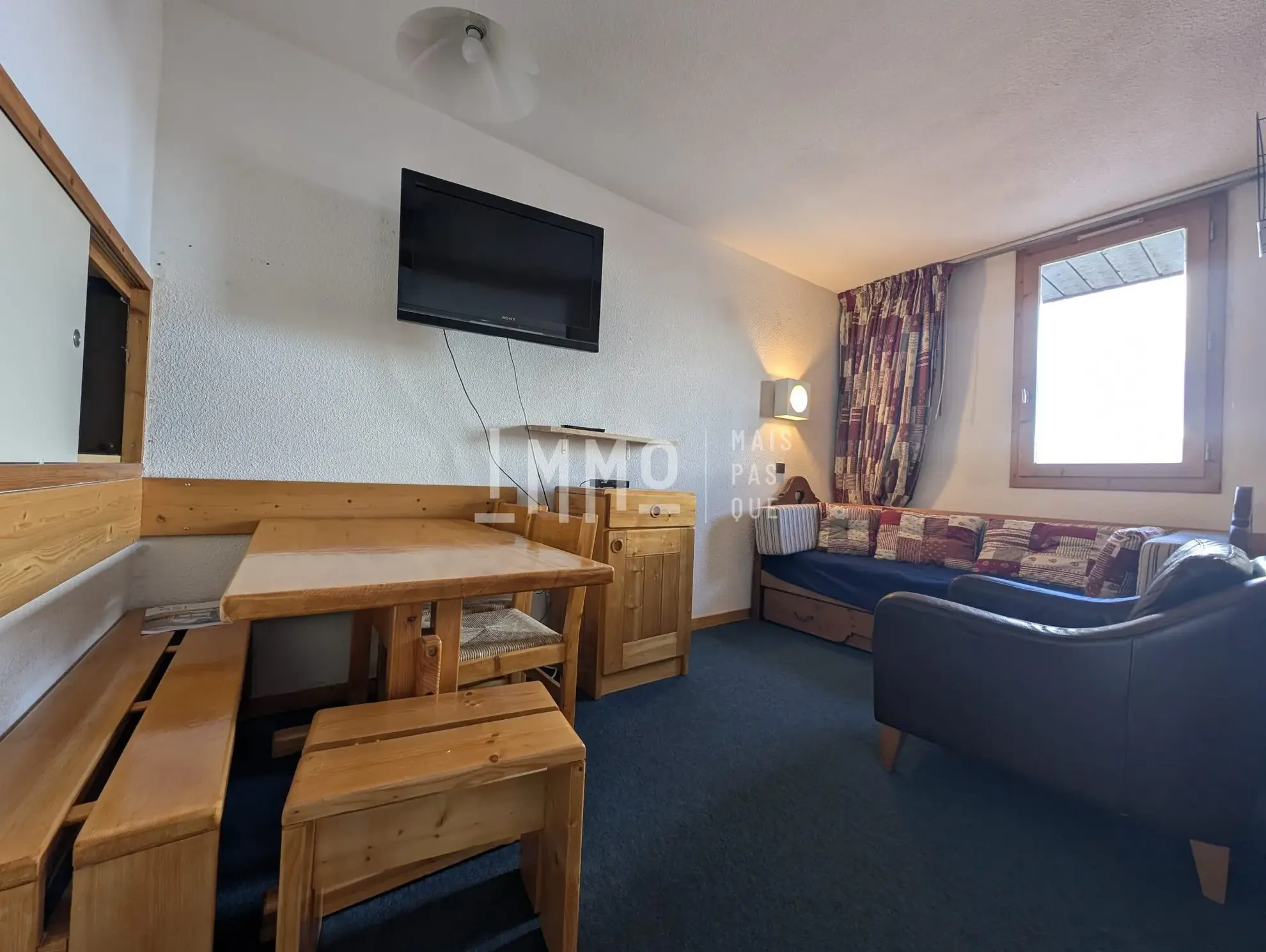 Studio de 26,68 m² aux Coches, Vue Mont-Blanc, Proximité Pistes - La Plagne 