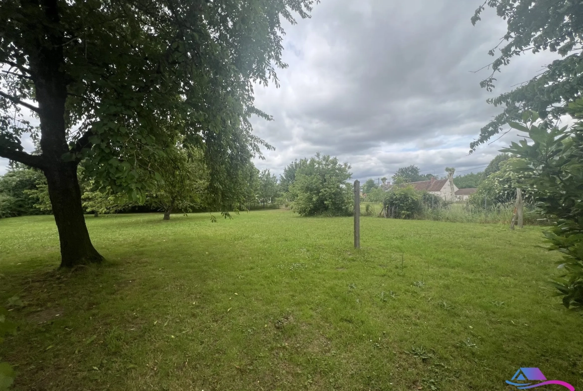 JARDIN Maison rénovée de 74 m² à Châteaumeillant avec grand terrain et dépendance 
