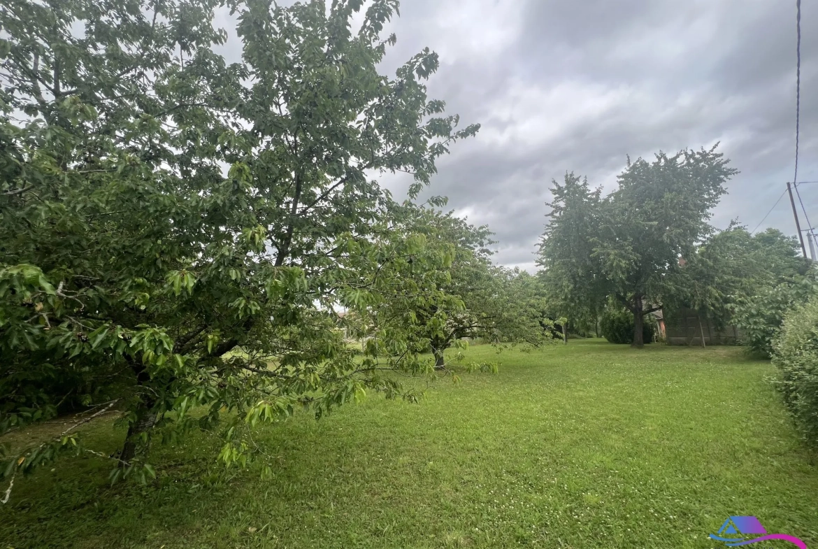 TERRAIN Maison rénovée de 74 m² à Châteaumeillant avec grand terrain et dépendance 