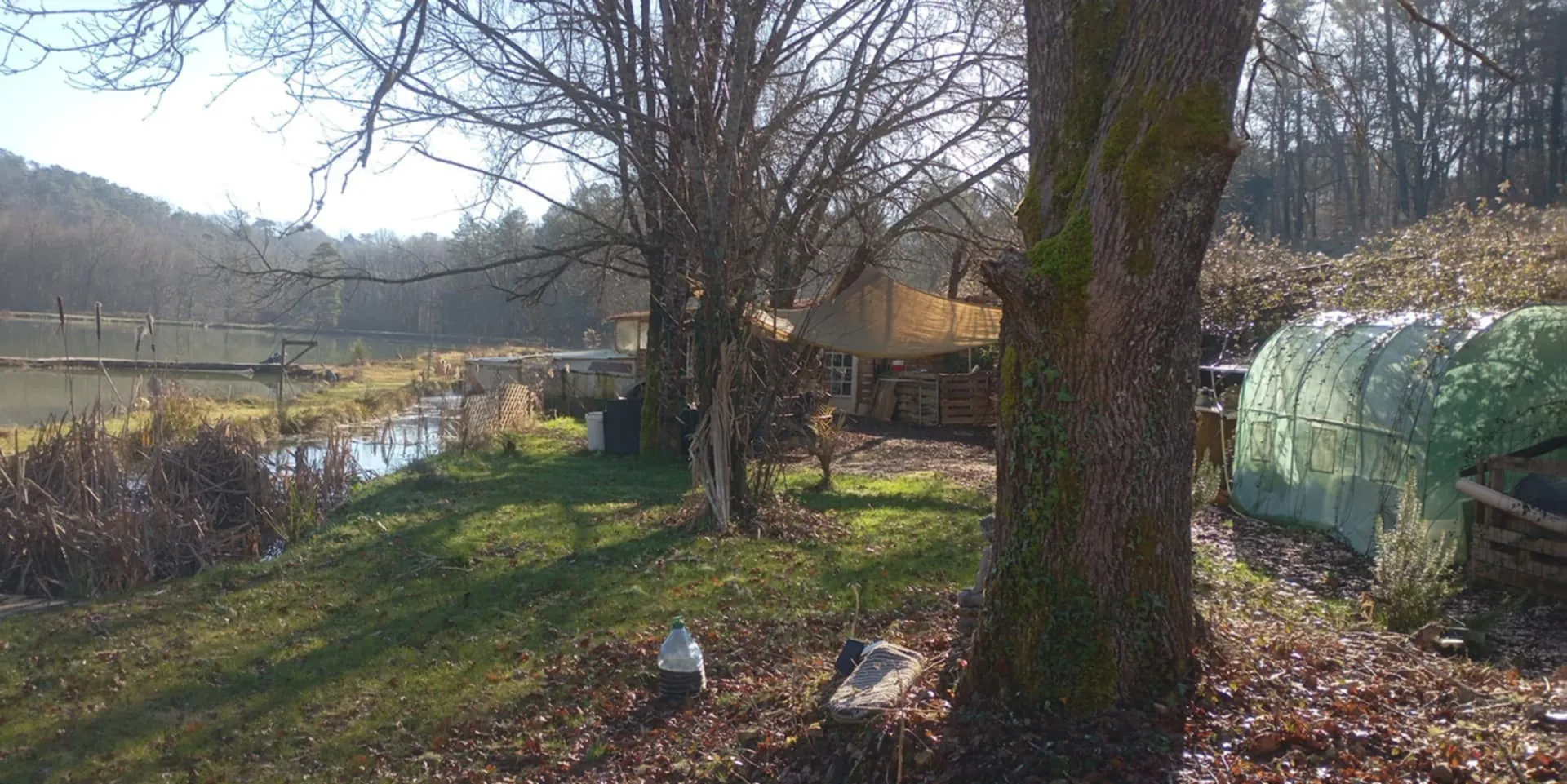 Étang privé de 1,6 ha classé pisciculture à vendre près de Périgueux 