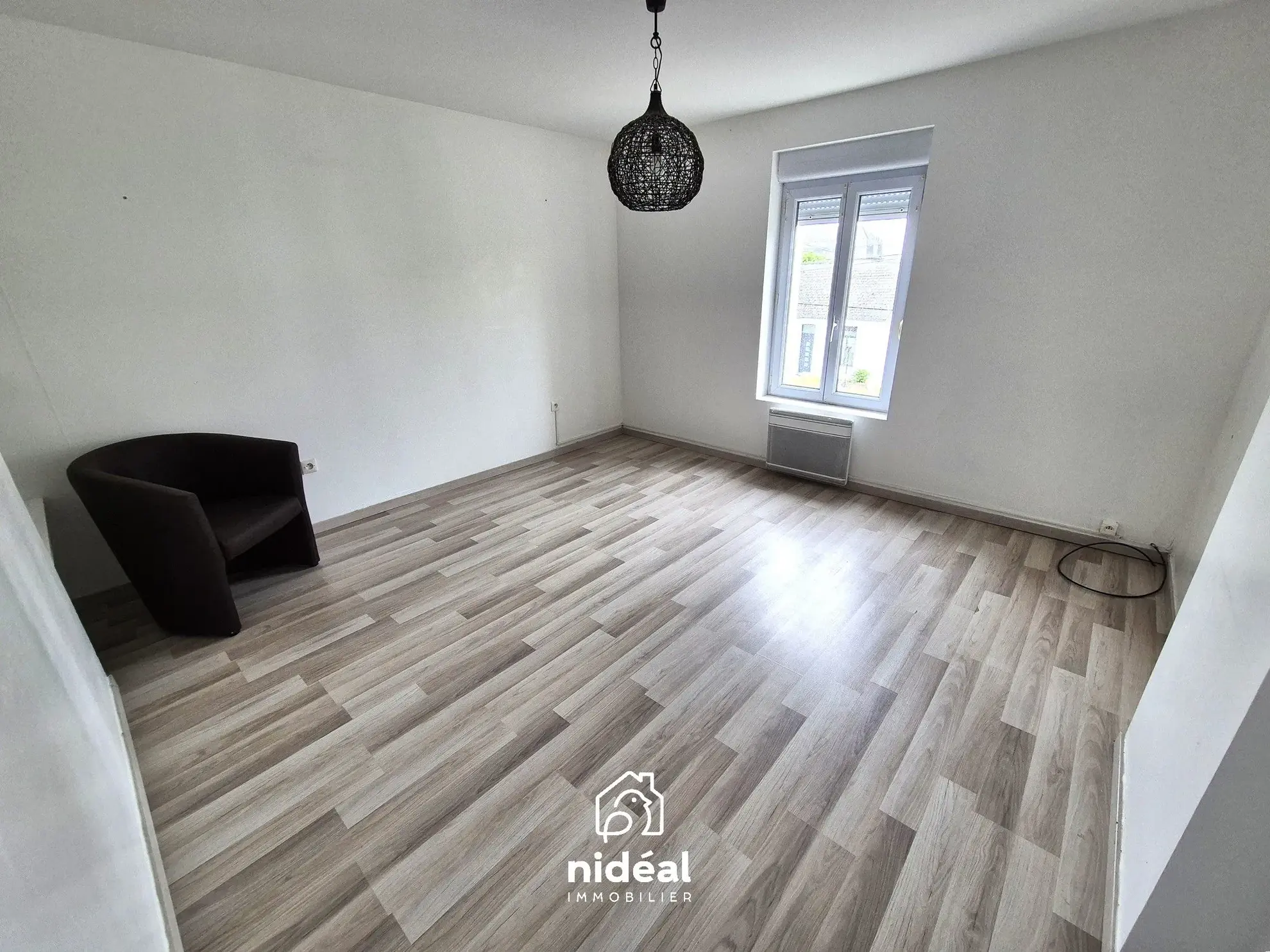Maison semi-individuelle à vendre à Aulnoye-Aymeries de 62 m² avec terrain clôturé 
