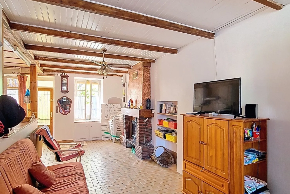 Maison ancienne avec cave et grange à vendre à Crêot - Axes Couches-Nolay 