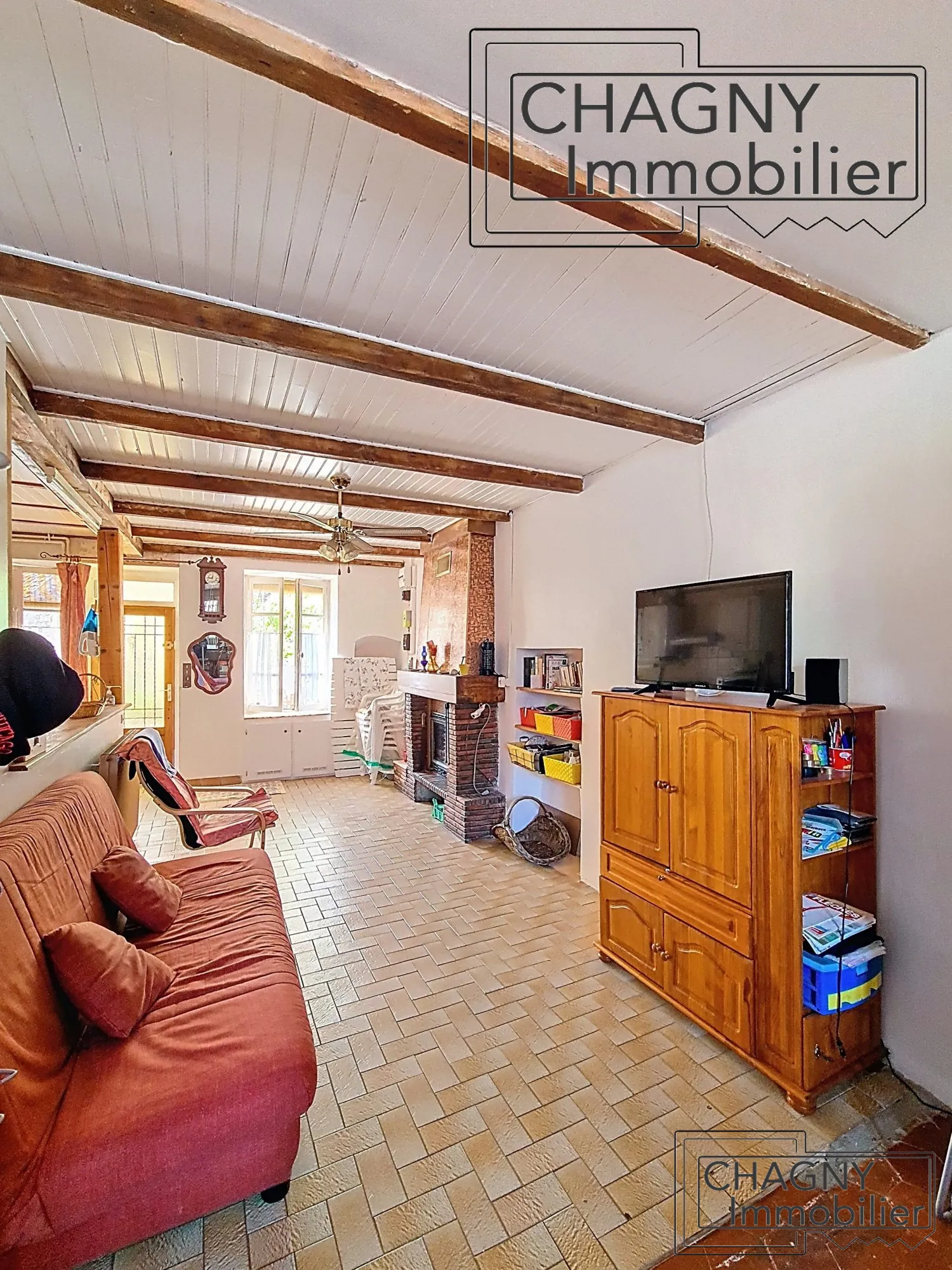 Maison ancienne avec cave et grange à vendre à Crêot - Axes Couches-Nolay 