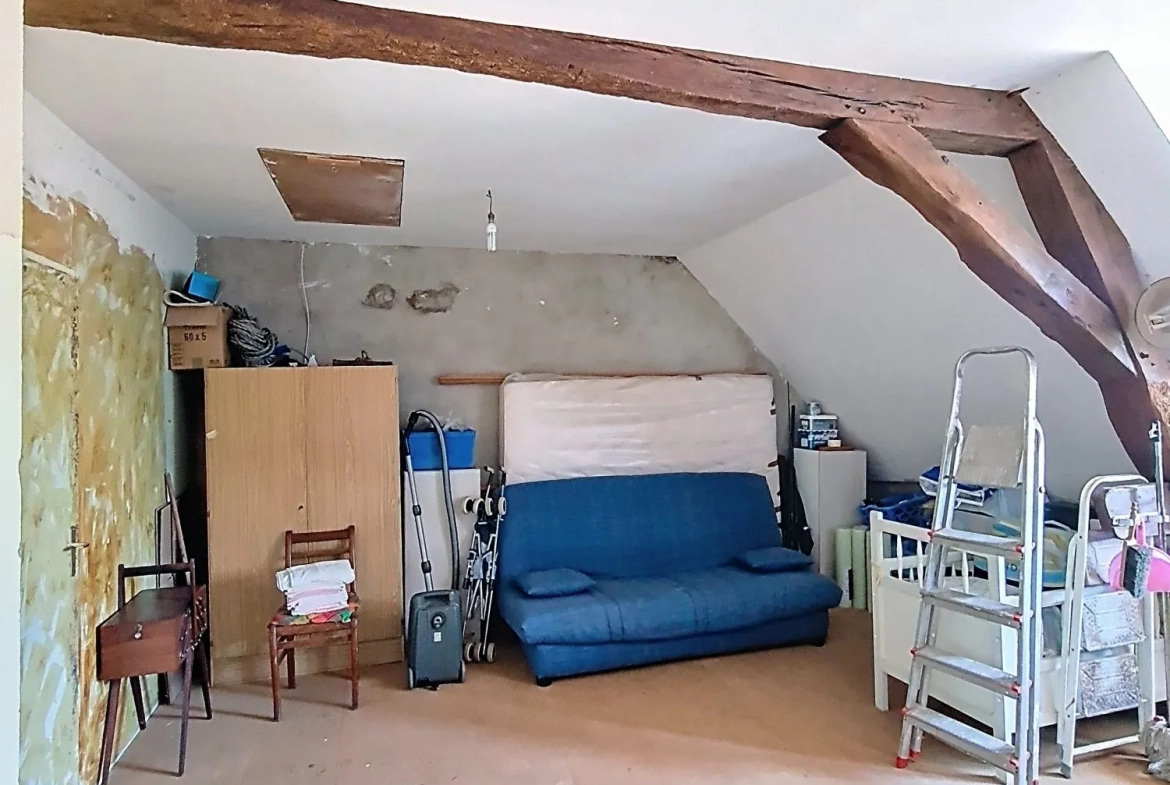 Maison ancienne avec cave et grange à vendre à Crêot - Axes Couches-Nolay 