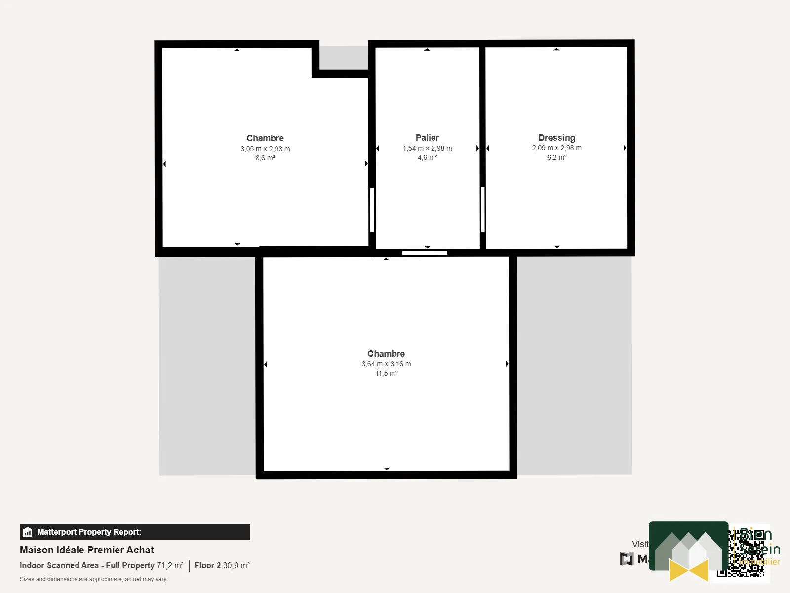 Maison familiale avec sous-sol et garages à Champhol, parfait premier achat 