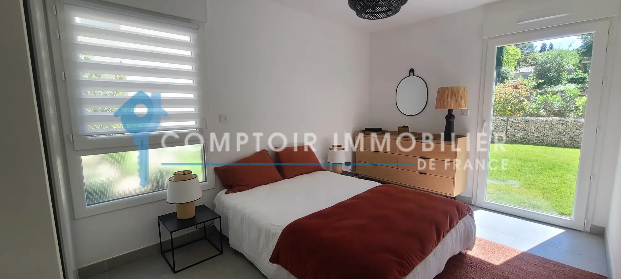 Appartement T3 lumineux avec terrasse et jardin privé à Nîmes 