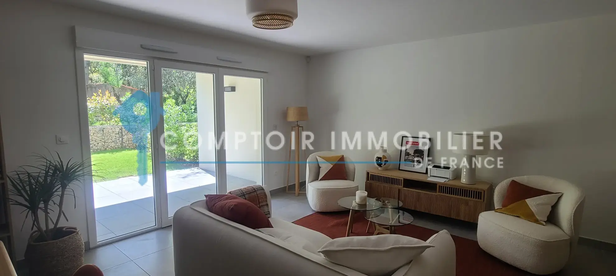 Appartement T3 lumineux avec terrasse et jardin privé à Nîmes 