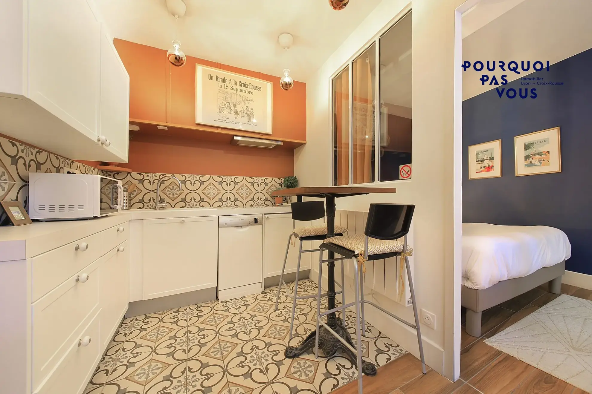Appartement rénové avec terrasse privative à Lyon – Opportunité unique 