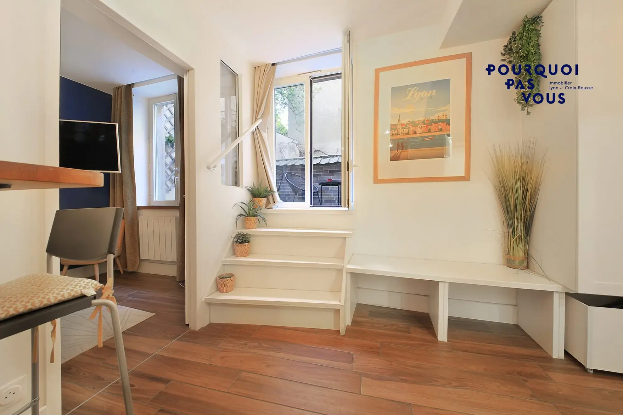 Appartement rénové avec terrasse privative à Lyon – Opportunité unique 