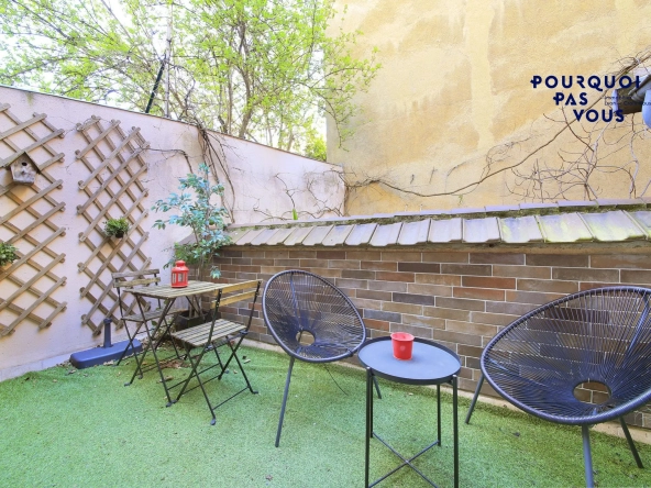 Appartement rénové avec terrasse privative à Lyon – Opportunité unique