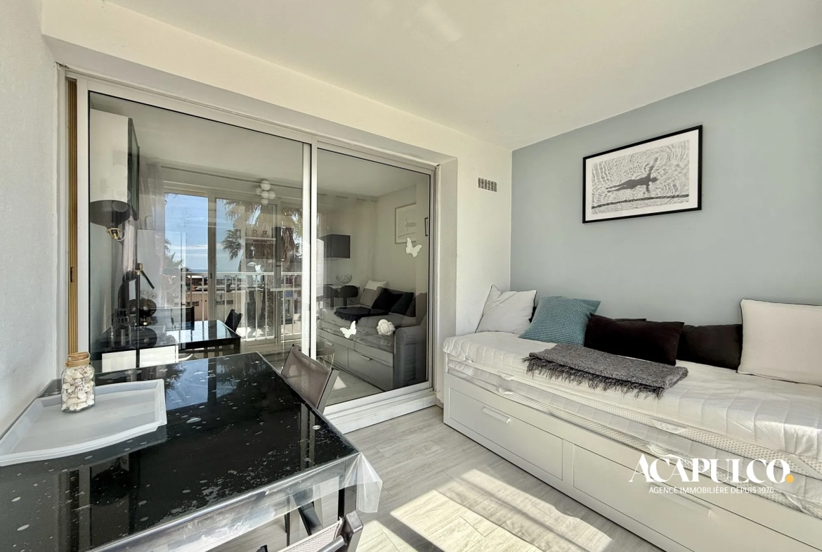 Studio avec vue mer face à la plage du Môle à Cap d'Agde 